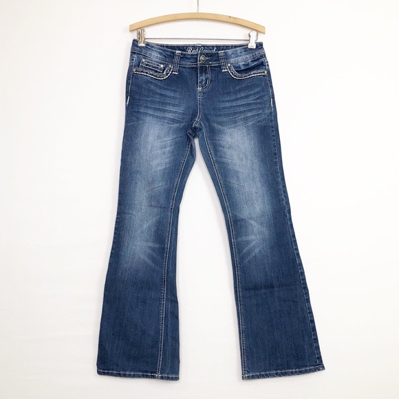 Red camel boot, cut jeans - Picture 12 of 12